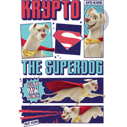 Estampado de Krypto Superperro