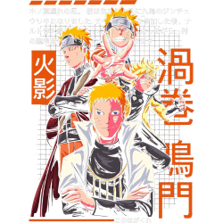 Estampado de Narutolution
