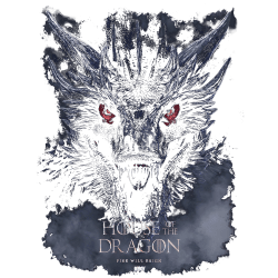 Estampado de Balerion