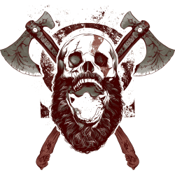Estampado de Kratos Vikingo 2