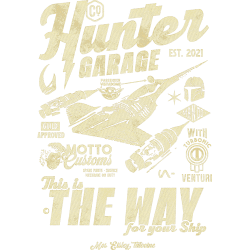 Estampado de Hunter Garage
