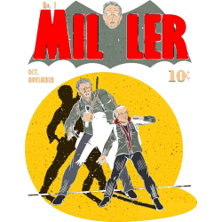 Estampado de Miller Comic