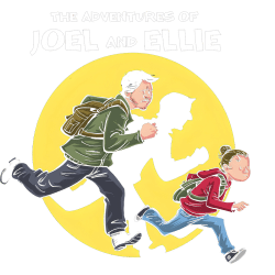 Estampado de Las Aventuras de Joel y Ellie