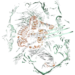 Estampado de Asesino de Necromorfos