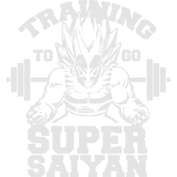 Estampado de Training to go super saiyan