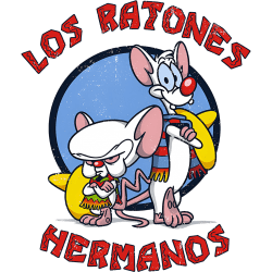 Estampado de Ratones Hermanos