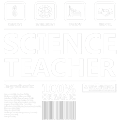Estampado de Science teacher