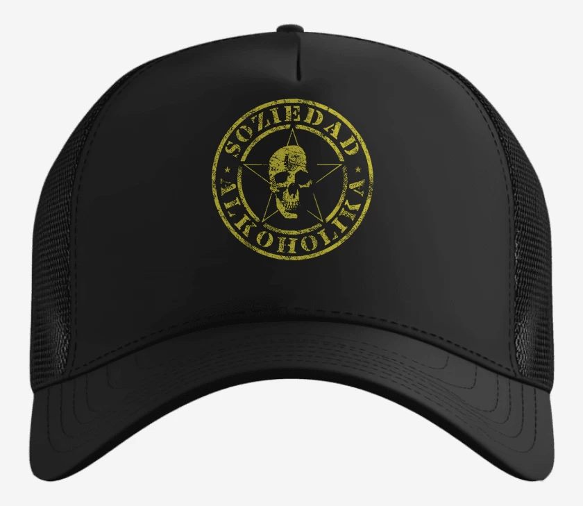 Gorro Negro de Soziedad Alkoholika Calavera