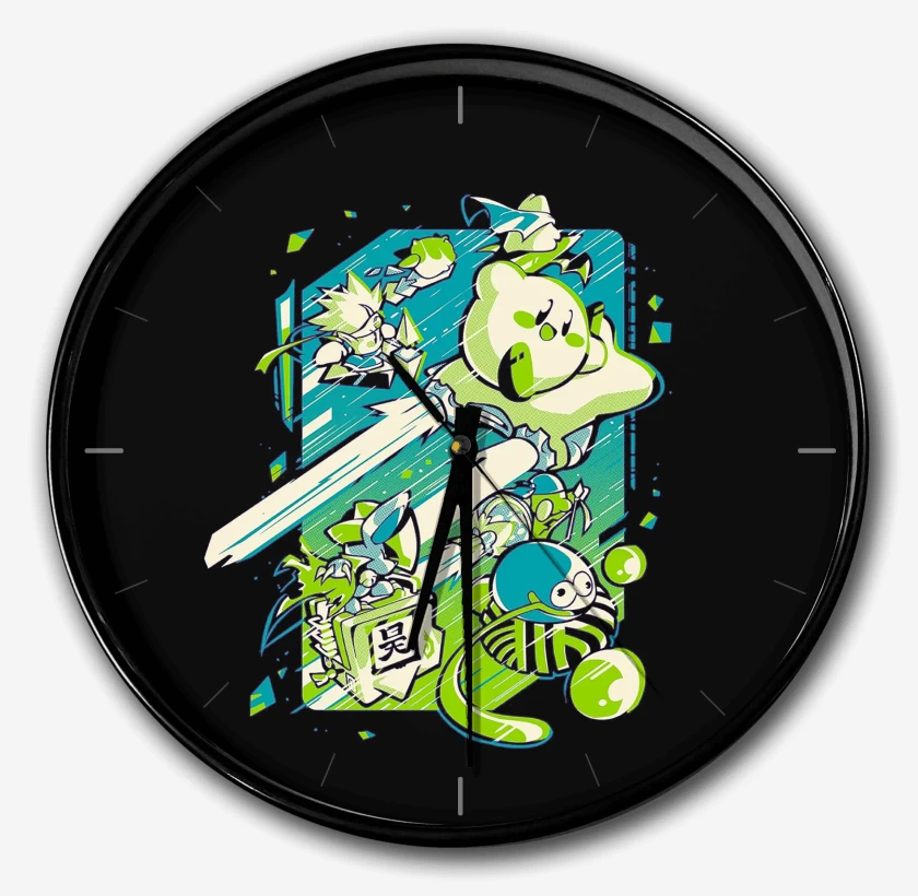Reloj Negro de Kirby Velocidad