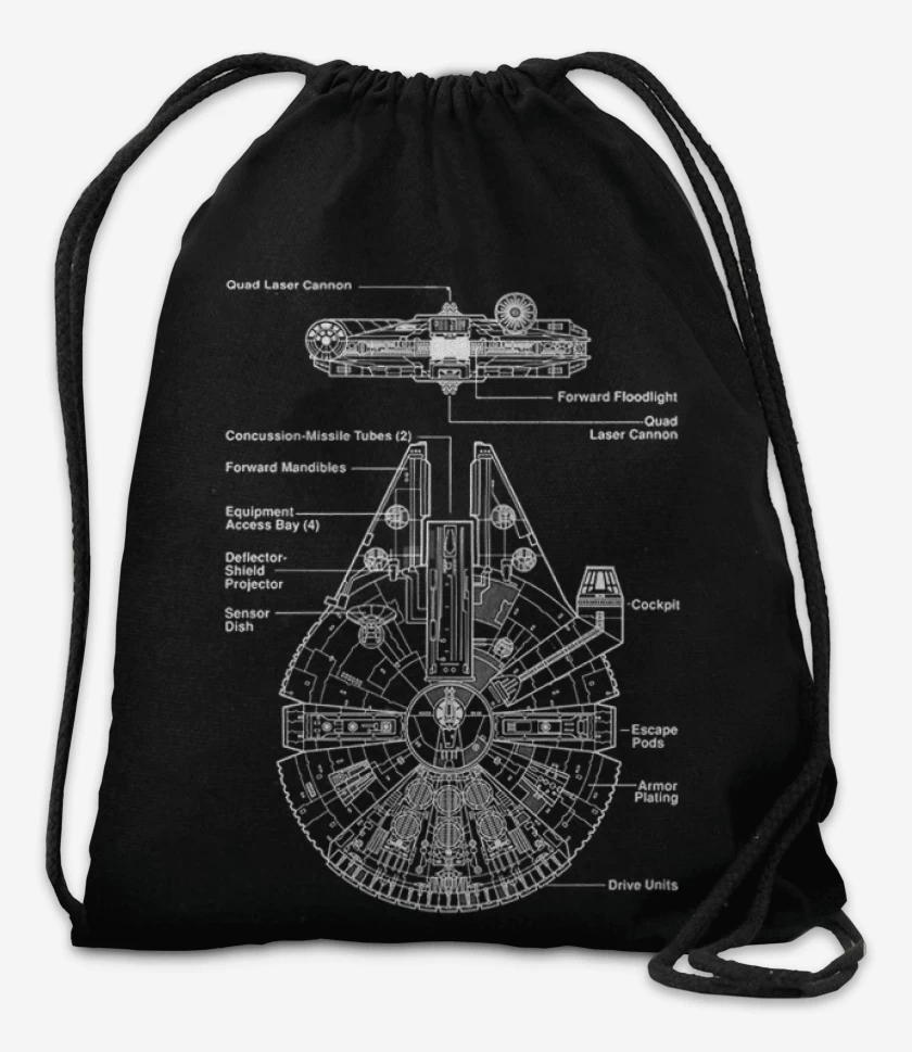 Mochila Halcon milenario