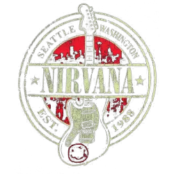 Estampado de Nirvana Seattle