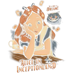 Estampado de Alice in Inceptionland