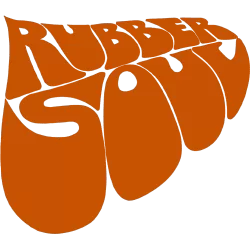 Estampado de The Beatles Rubber Soul Logo