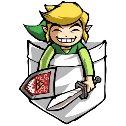 Estampado de Link de bolsillo