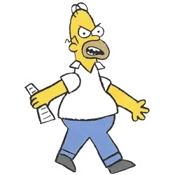 Estampado de Papá enojado
