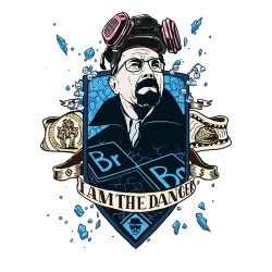 Estampado de i am the danger