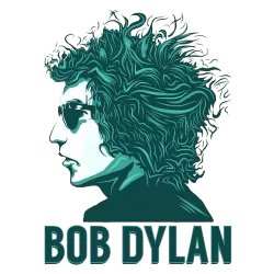Estampado de Bob Dylan
