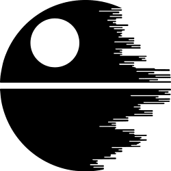 Estampado de Estrella de la muerte