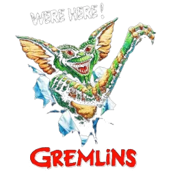 Estampado de Gremlins