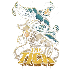 Estampado de Tick la garrapata