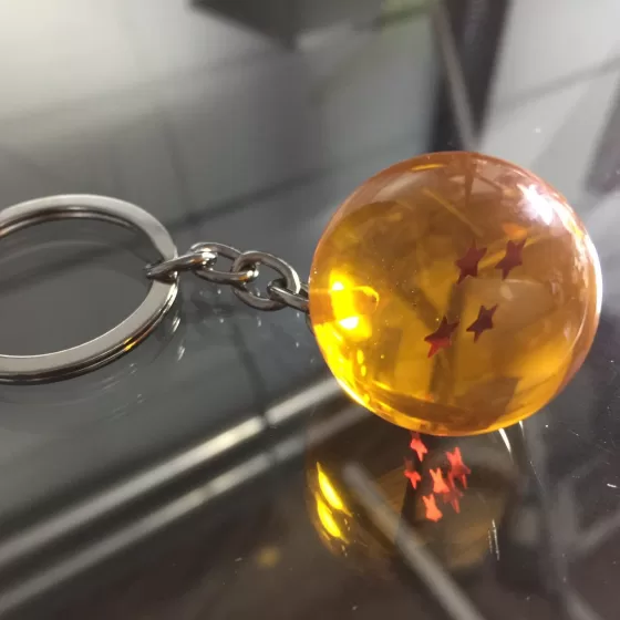 Accesorio y figura Llavero Esfera del Dragón de 4 estrellas