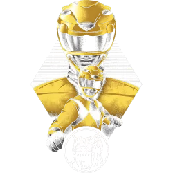 Estampado de Yellow Ranger