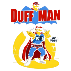 Estampado de Duff Man