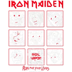 Estampado de Iron Maiden Eddies Run For