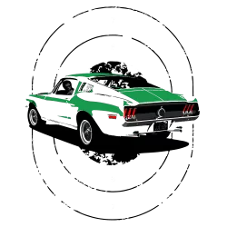 Estampado de Bullitt Mustang