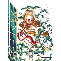 Estampado de D-Kong