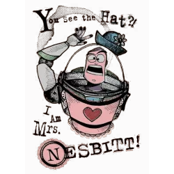 Estampado de Sra Nesbitt