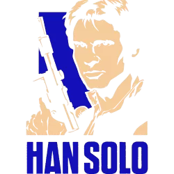 Estampado de Han solo blaster