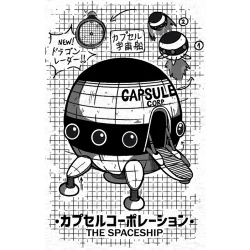 Estampado de Nave espacial capsule