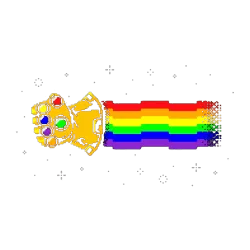 Estampado de Nyan inifinity