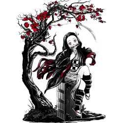 Estampado de Nezuko Kawai