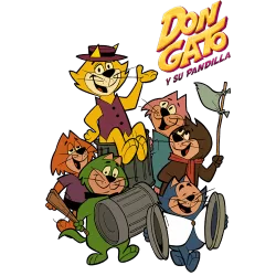 Estampado de Don Gato y su pandilla