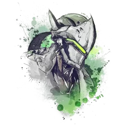Estampado de Genji Full Color