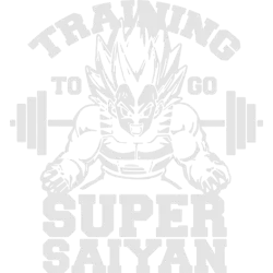 Estampado de Training to go super saiyan