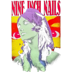 Estampado de Nine Inch Nails Manson