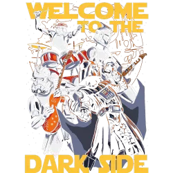 Estampado de Welcome to the Dark Side