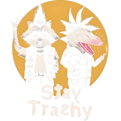 Estampado de Stay Trashy