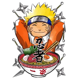Estampado de Naruto ramen