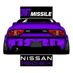 Estampado de Nissan 180SX