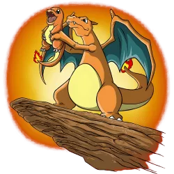 Estampado de King Charizard