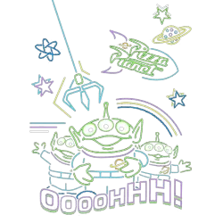 Estampado de Marcianitos