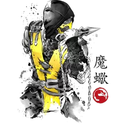 Estampado de Guerrero de Fuego