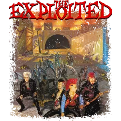 Estampado de The Exploited Troops of Tomorrow