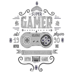 Estampado de The super gamer